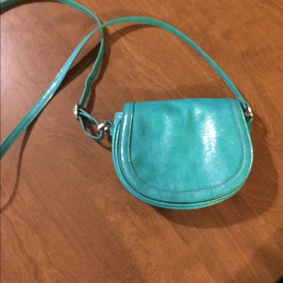 BCBG Handbags - BCBG sm. turquoise crossbody